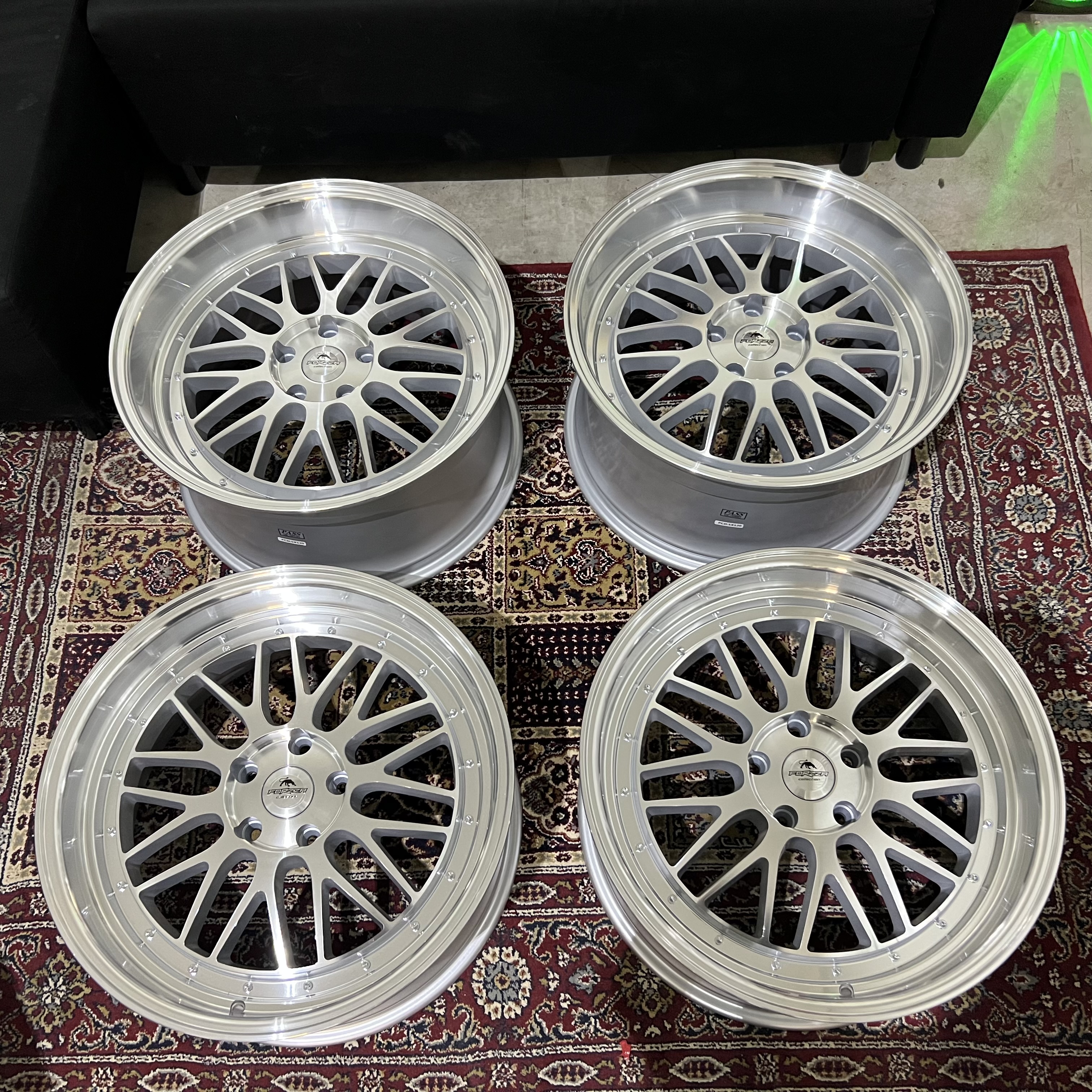 20" Forzza Spot Silver/pol 5x120