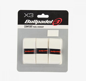 Bullpadel GB-1200 Comfort Overgrip 3-pack white