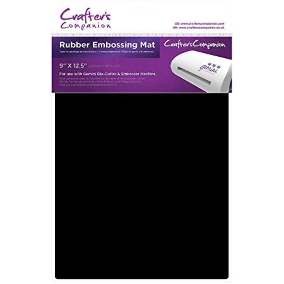 Rubber Embossing Mat - Gemini Accessories