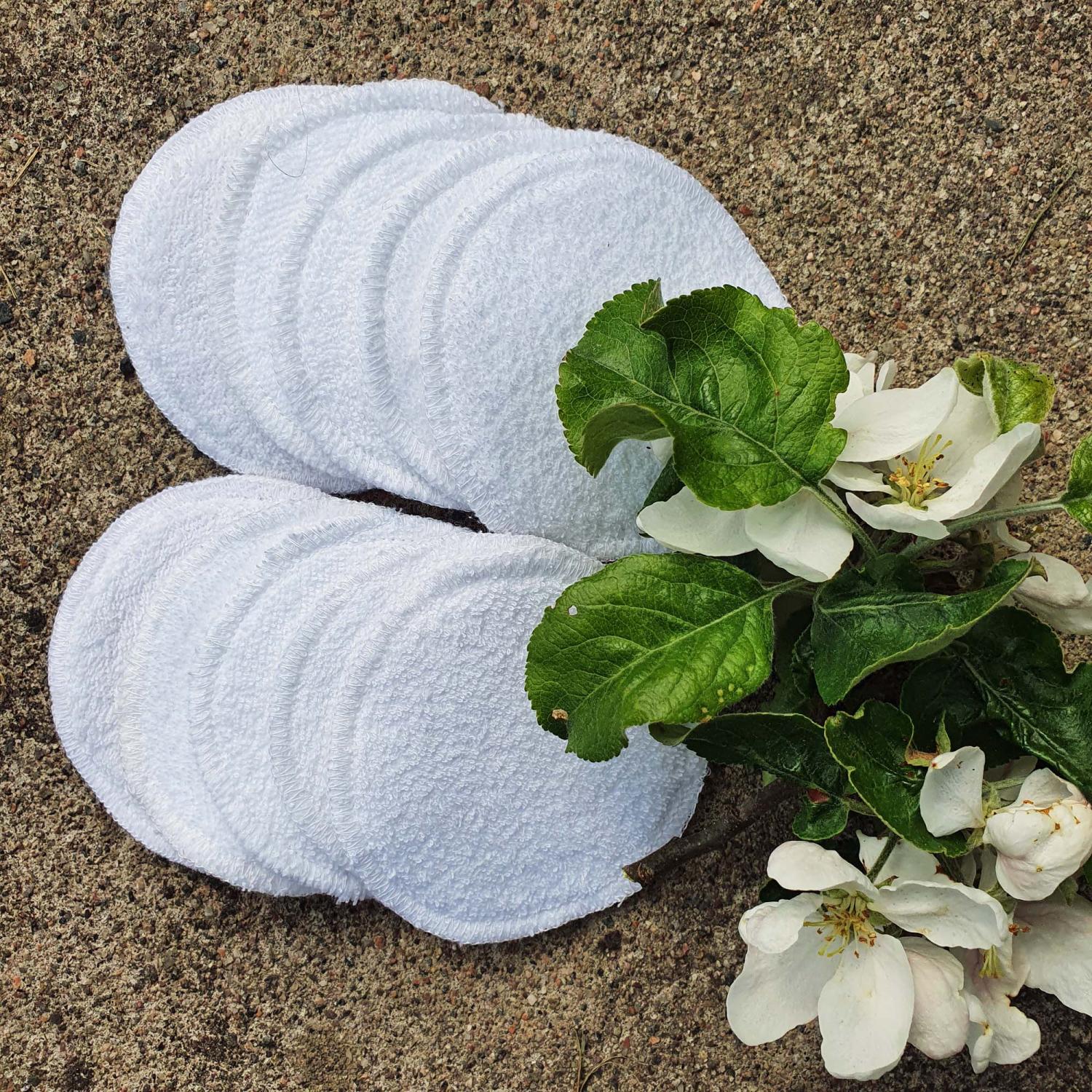 Cotton pads 10-pack GOTS