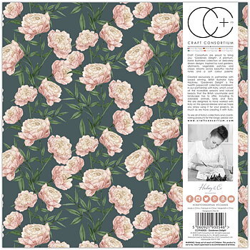 Gardeners Delight, 12x12" block,  Craft Consortium 