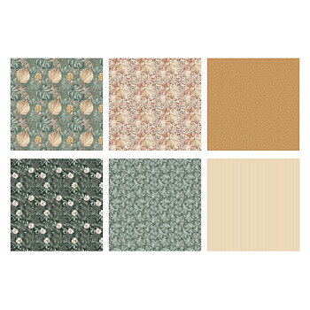 Modern Oasis, 8x8",  Decorative Papers, The Paper Boutique