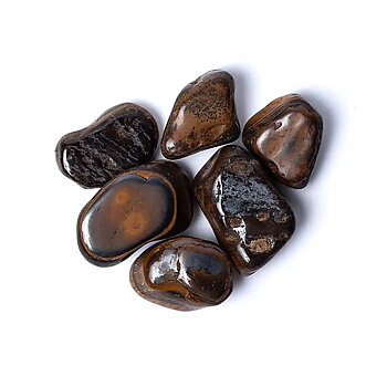 Tiger eye tumbled stones A quality 4-6 cm