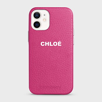 iPhone 12 Mini Personifierat Läderskal - Namn