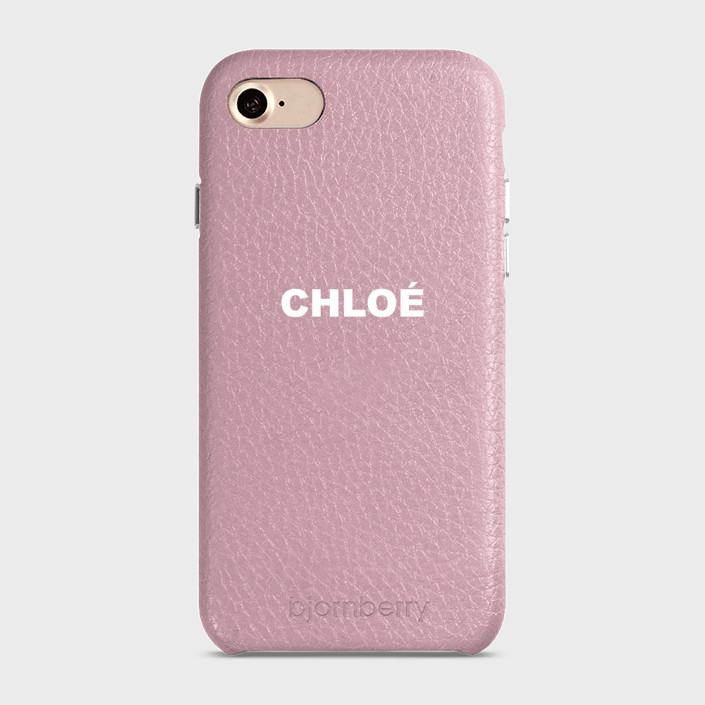 iPhone 7/8/SE (2022/2020)  Personalised Leather Case - Name - 12