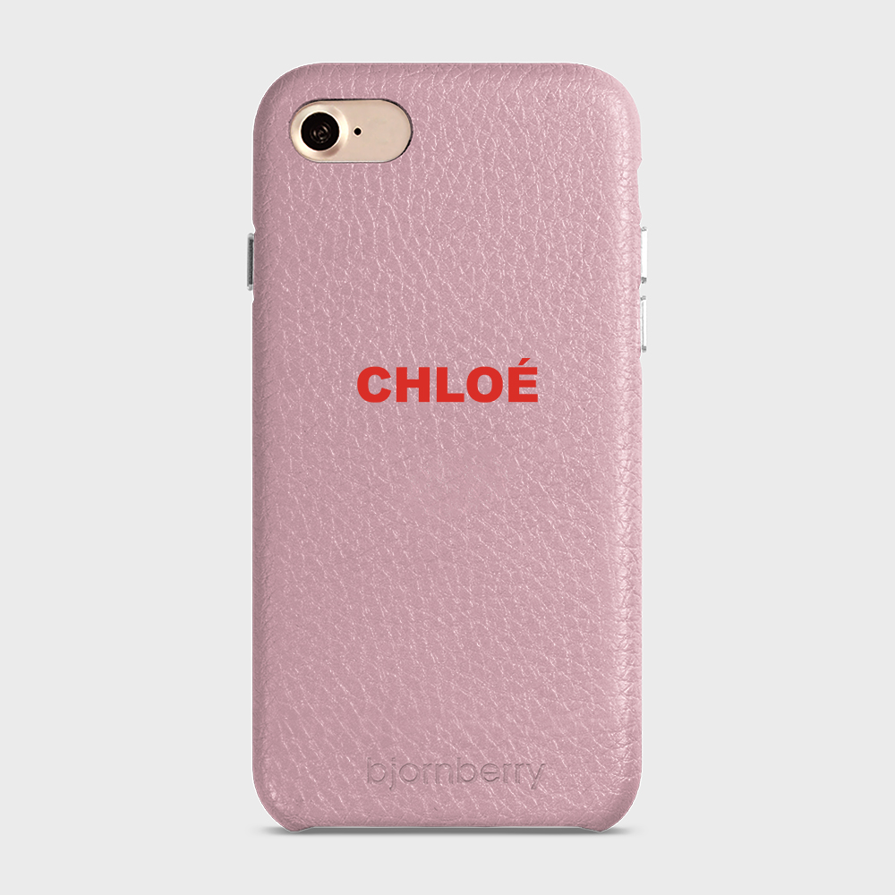 iPhone 7/8/SE (2022/2020)  Personalised Leather Case - Name - 10