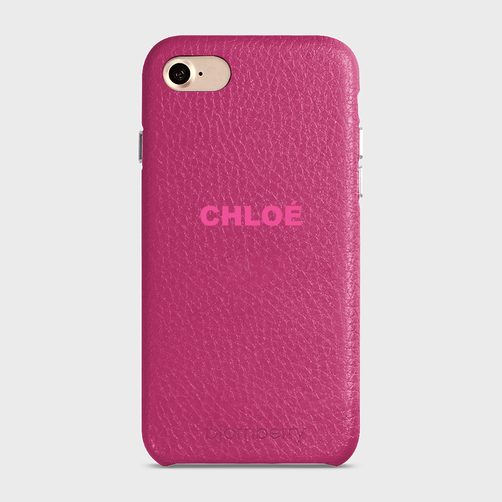 iPhone 7/8/SE (2022/2020)  Personalised Leather Case - Name - 35