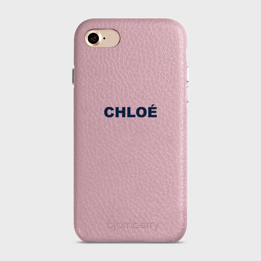 iPhone 7/8/SE (2022/2020)  Personalised Leather Case - Name - 14