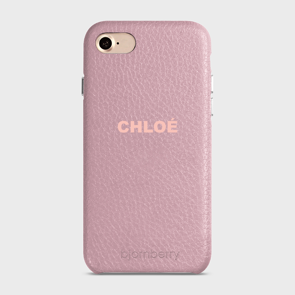 iPhone 7/8/SE (2022/2020)  Personalised Leather Case - Name - 9
