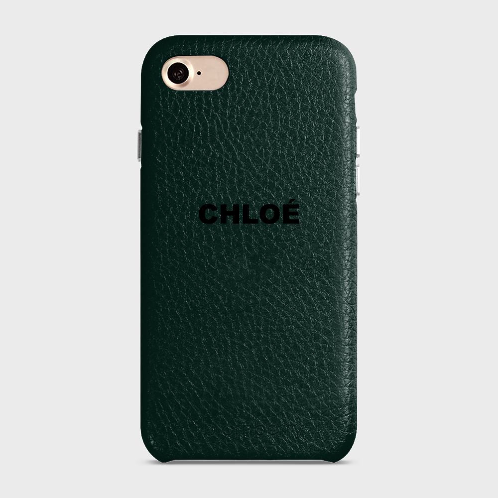 iPhone 7/8/SE (2022/2020)  Personalised Leather Case - Name - 23