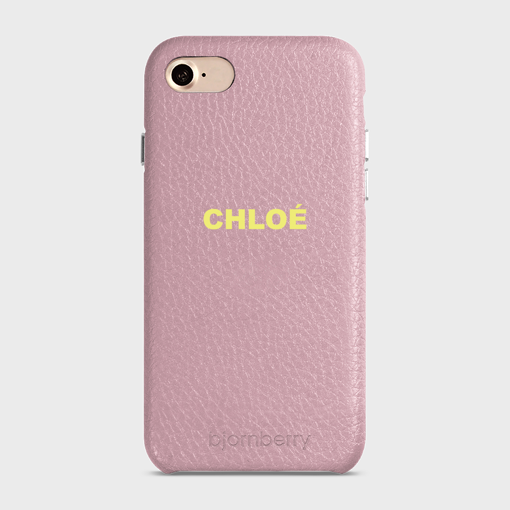 iPhone 7/8/SE (2022/2020)  Personalised Leather Case - Name - 13