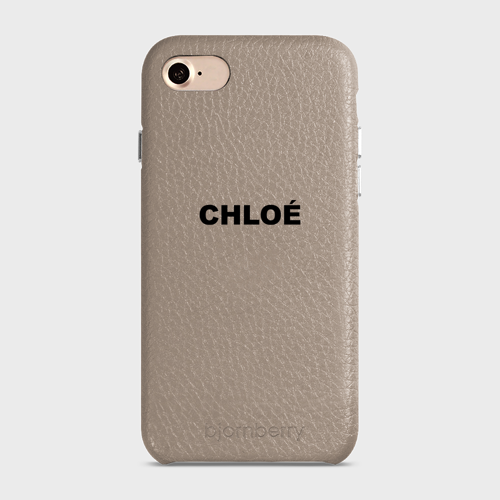 iPhone 7/8/SE (2022/2020)  Personalised Leather Case - Name - 38