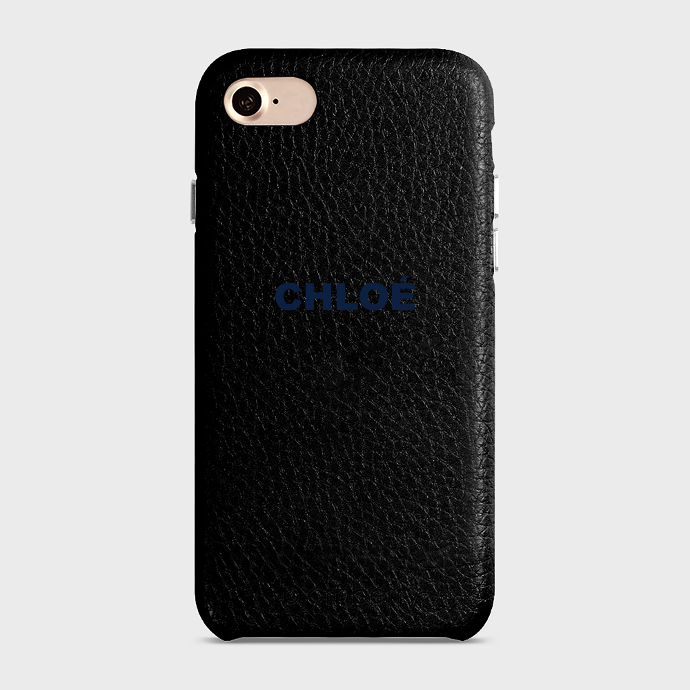 iPhone 7/8/SE (2022/2020)  Personalised Leather Case - Name - 7
