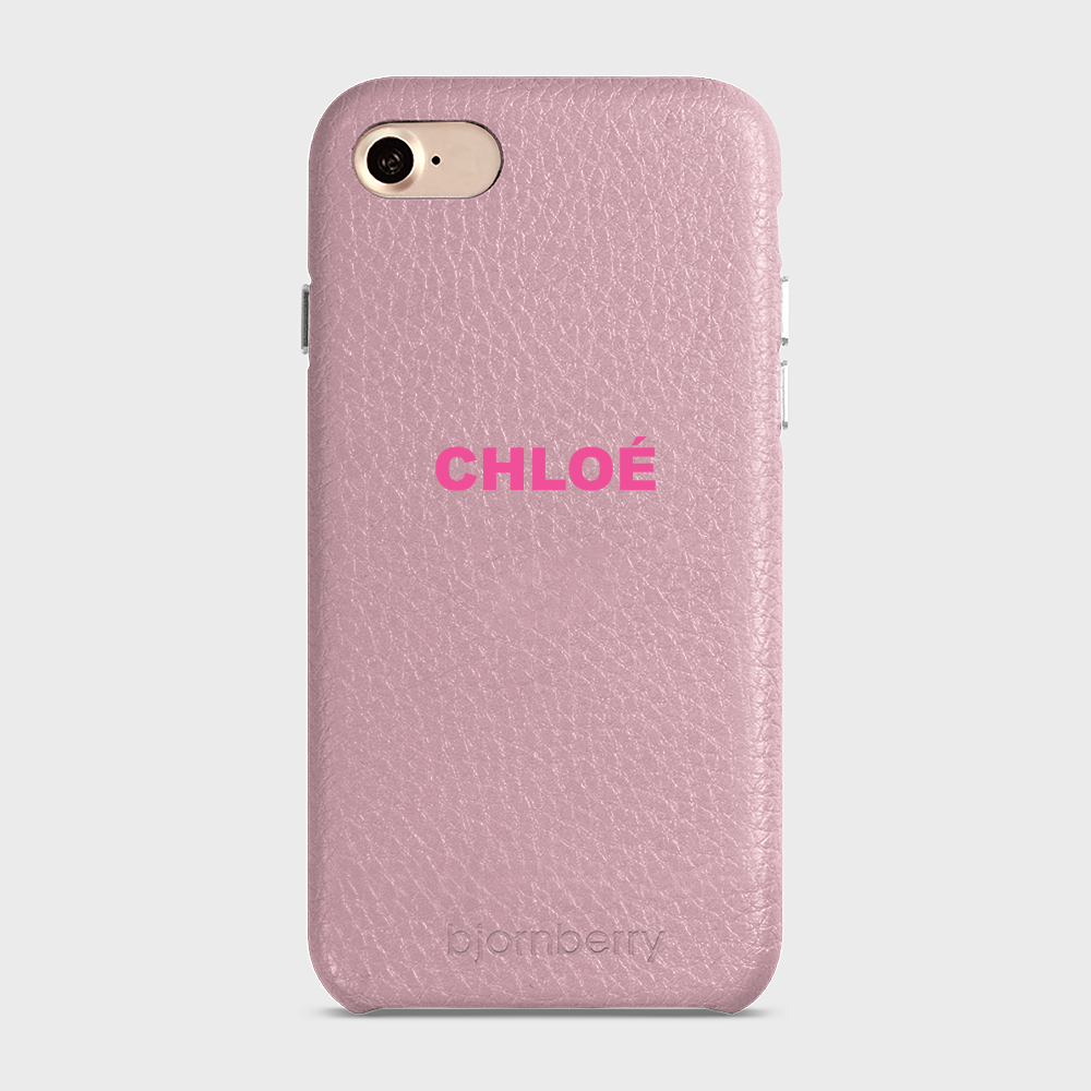 iPhone 7/8/SE (2022/2020)  Personalised Leather Case - Name - 8