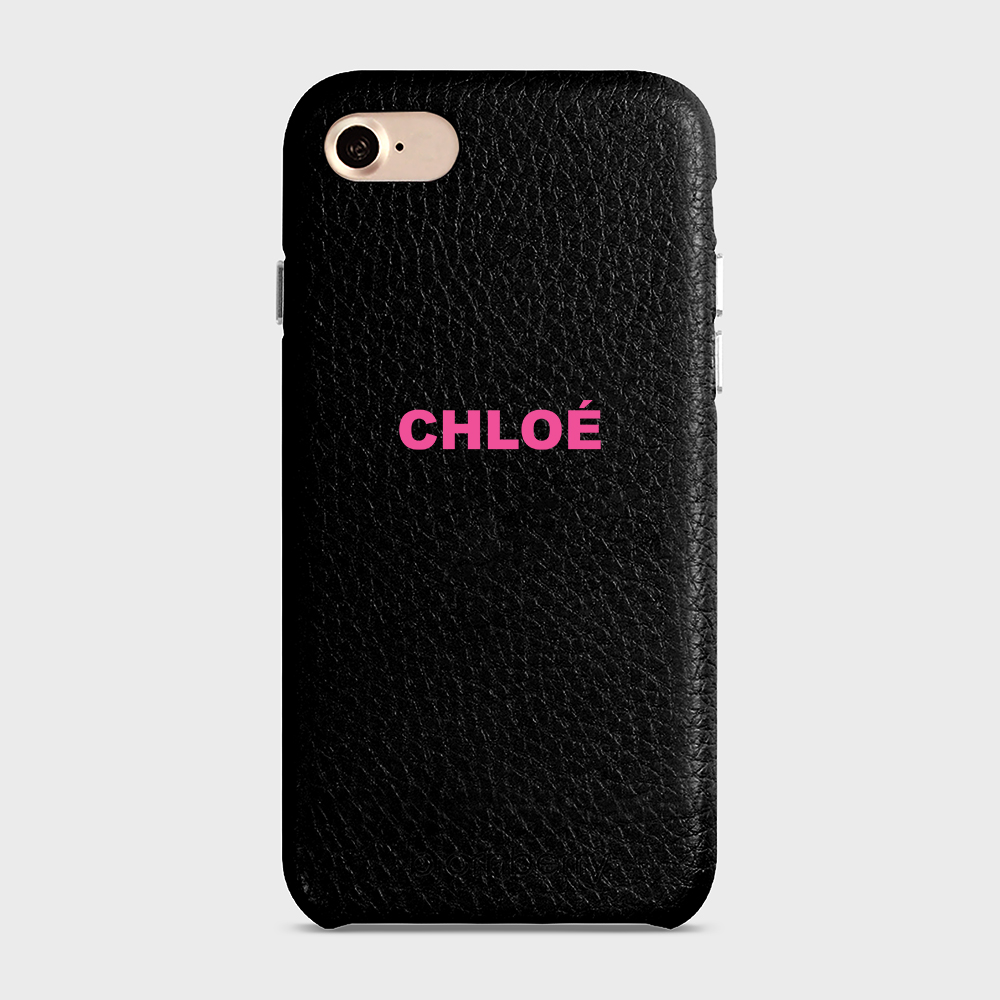 iPhone 7/8/SE (2022/2020)  Personalised Leather Case - Name