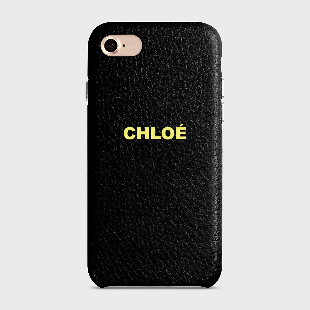 iPhone 7/8/SE (2022/2020)  Personalised Leather Case - Name - 6