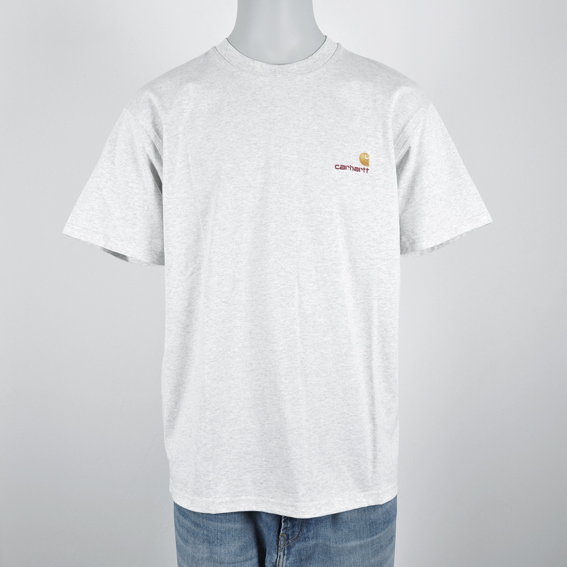 Carhartt WIP - American Script T-shirt Ash Heather