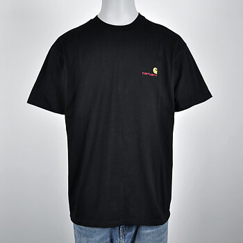 Carhartt WIP - American Script T-shirt Black