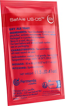 38-pack, Fermentis SafAle US-05, 11.5 g