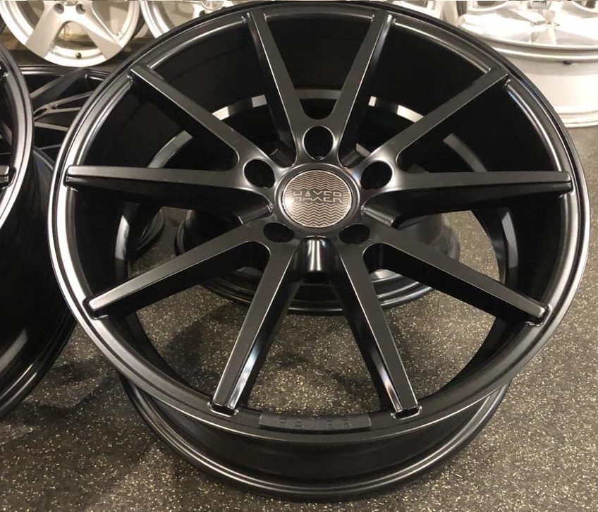 19" Haxer HX14 Matt black 5/108 - 2