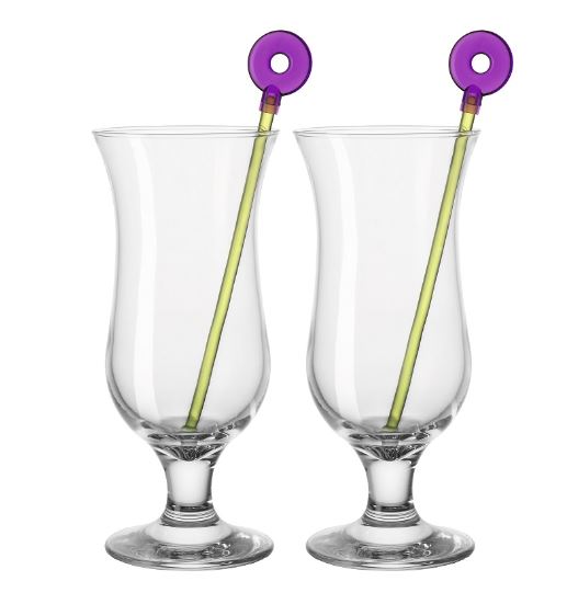 Bar Hurricane 2-pack Drinking glass with drinking stick