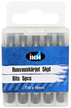 Bits 5st 50mm T30 färgring