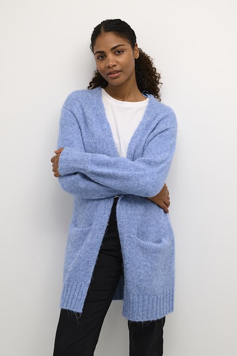 KAalioma Knit Cardigan Grapemist KAFFE - 2