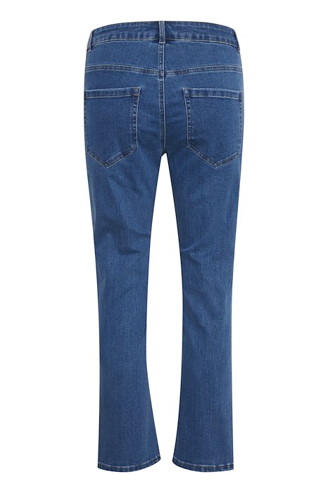 KAjessie Cropped Jeans Medium Blue KAFFE - 2