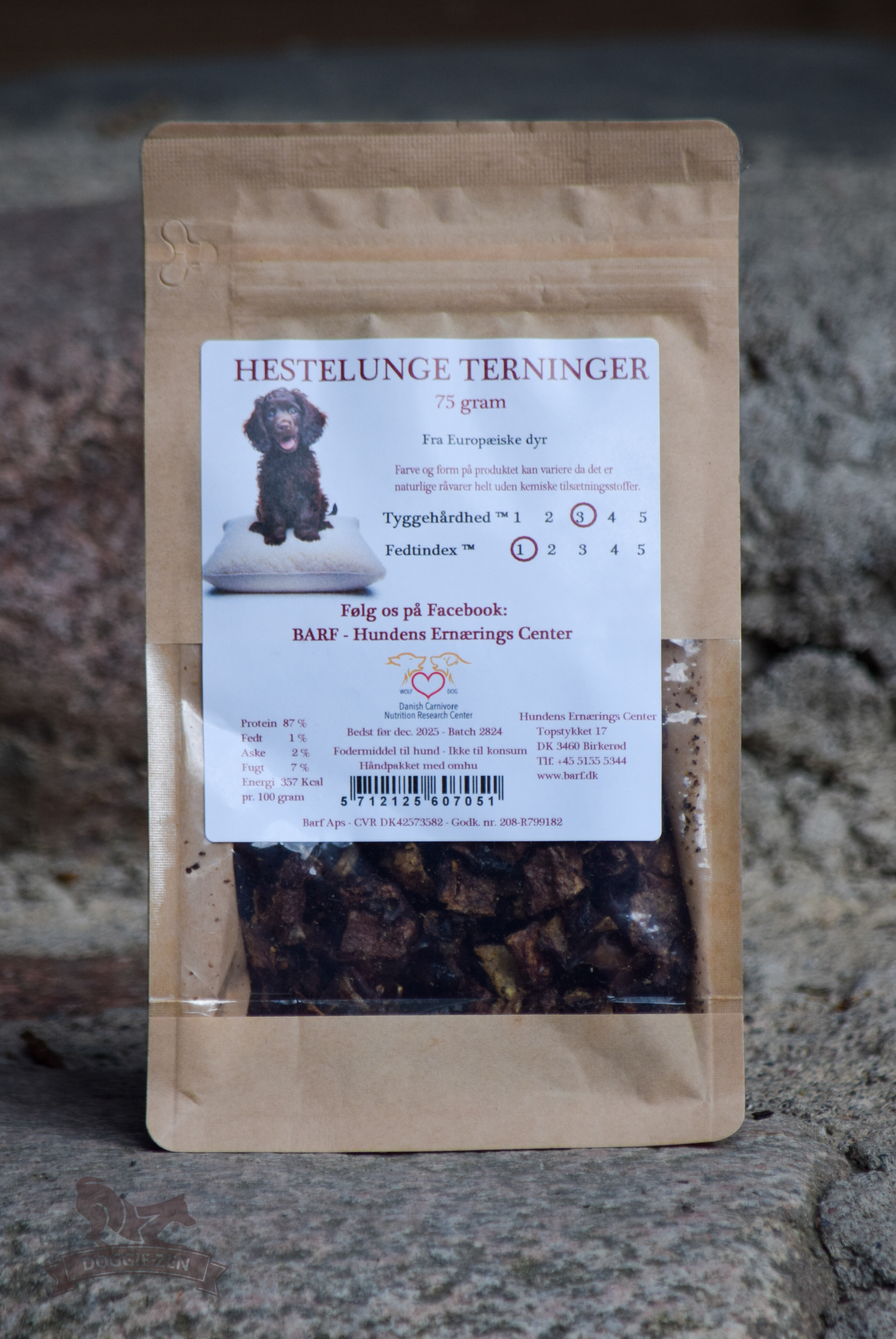 Barf Horse Lung Diced 75 g