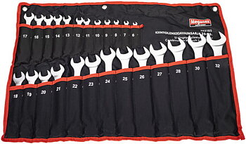 U-ringnyckelsats 25 delar mm