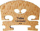 Teller Aubert Violin Bridge 3/4