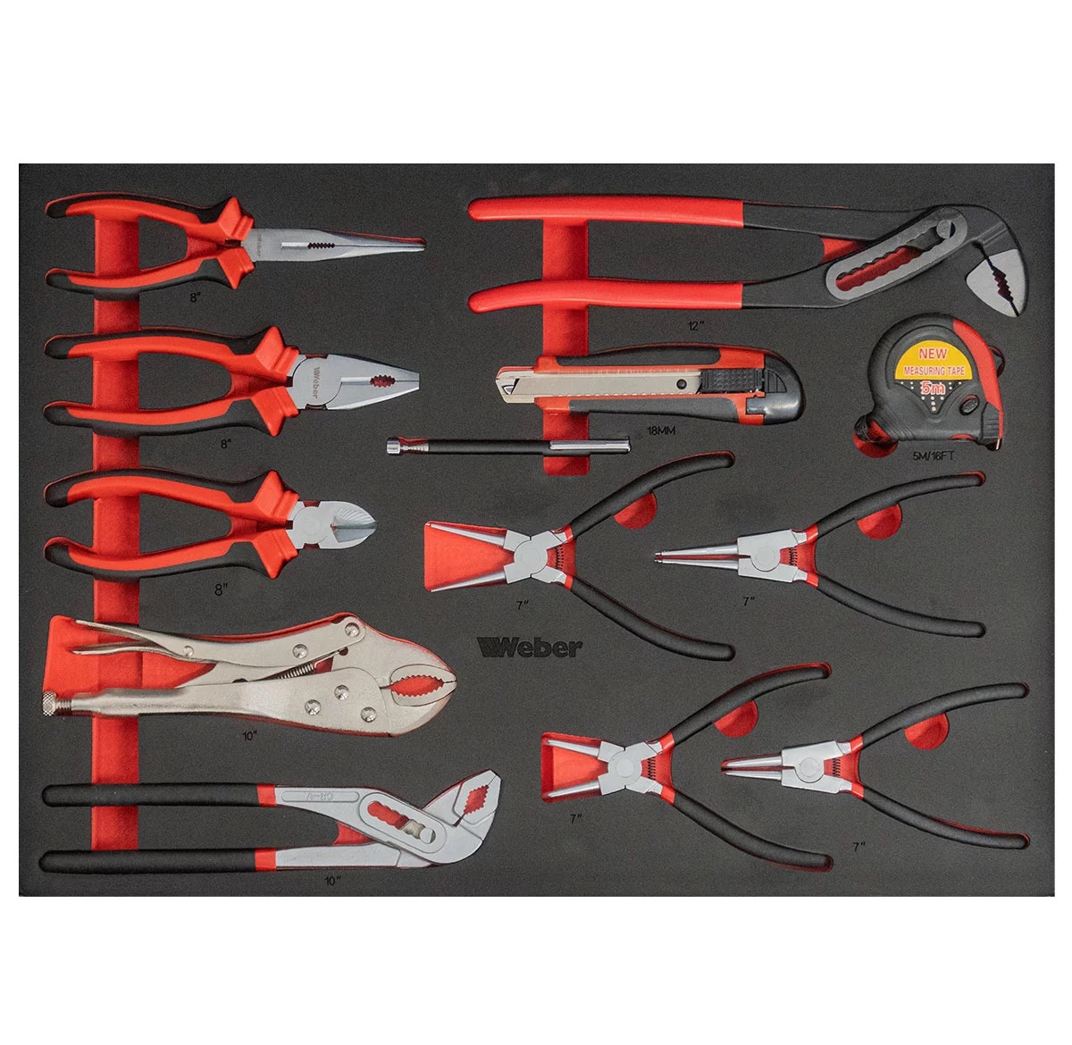 Mobil Verktygsvagn WEBER 300 delar - 4