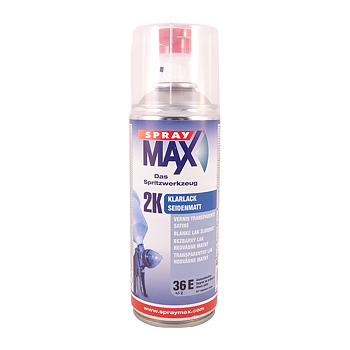 SprayMax 2K Klarlack Halvblank