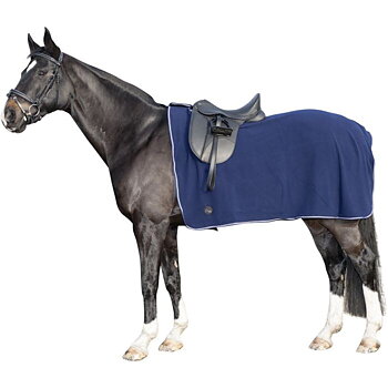 HKM Skrittäcke Fleece Blå
