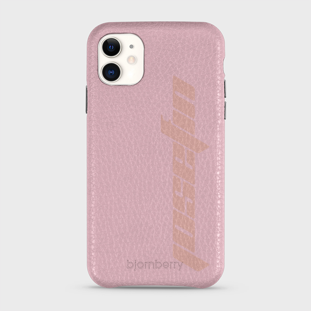 iPhone 11 Personalised Leather Case - Futuristic Name - 10