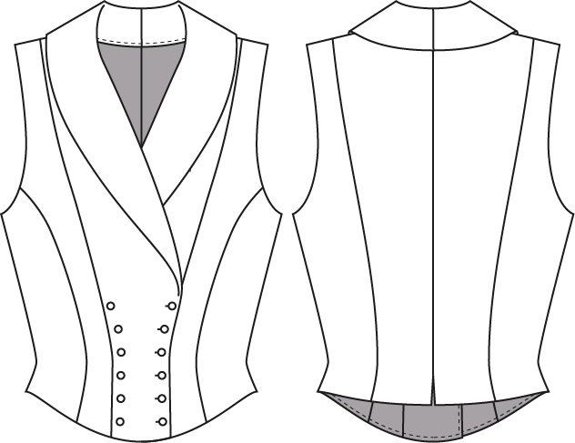The Dapper Dame Waistcoat - 10
