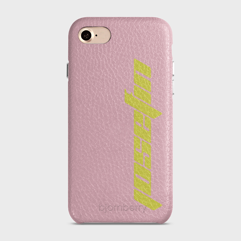 iPhone 7/8/SE (2022/2020) Personalised Leather Case - Futuristic Name - 15