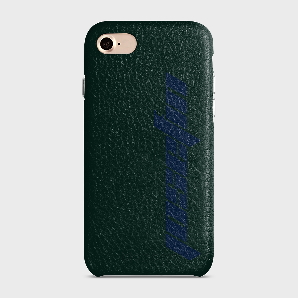 iPhone 7/8/SE (2022/2020) Personalised Leather Case - Futuristic Name - 28