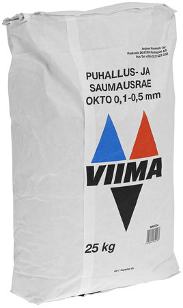 Blästermedel oktorae 0,1-0,5mm 25kg