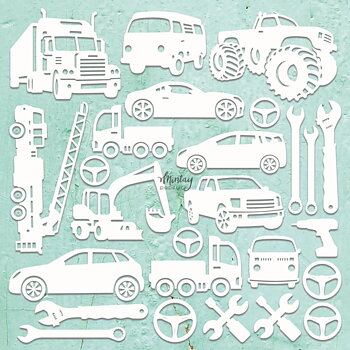 MINTAY CHIPPIES -VEHICLES SET