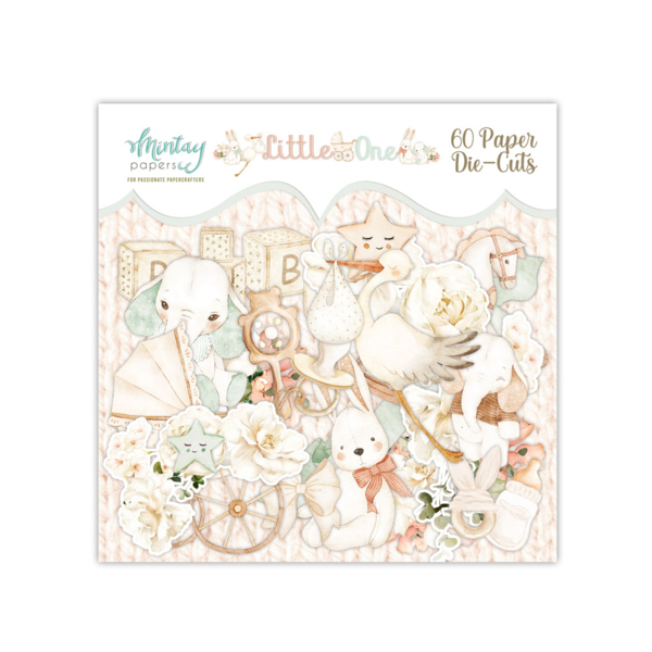 Mintay - Paper Die-Cuts - Little one, 60 delar