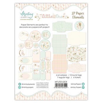 Mintay - Paper Die-Cuts - Little one, 27 delar