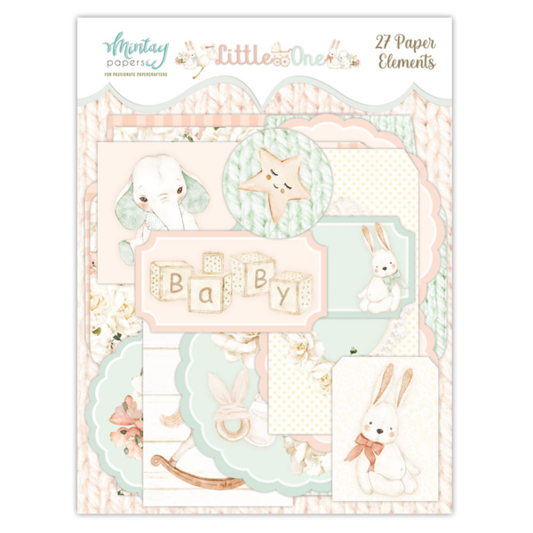 Mintay - Paper Die-Cuts - Little one, 27 delar