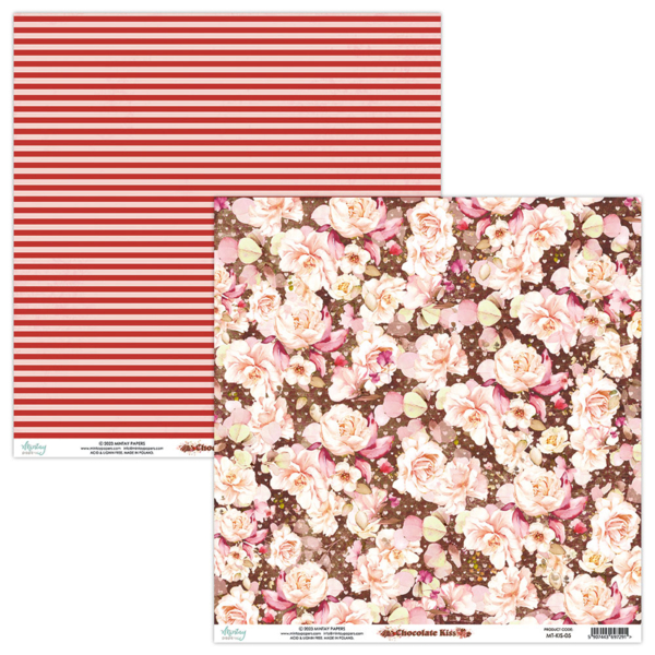 Mintay - Paperpad - Chocolate Kiss, 12x12" - 6