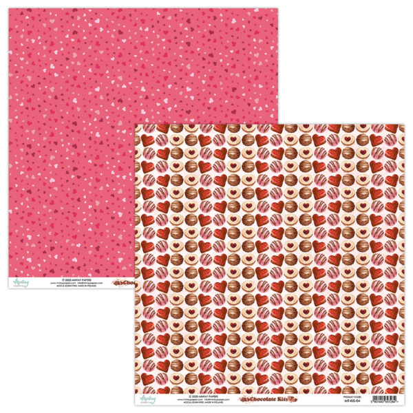 Mintay - Paperpad - Chocolate Kiss, 12x12" - 5