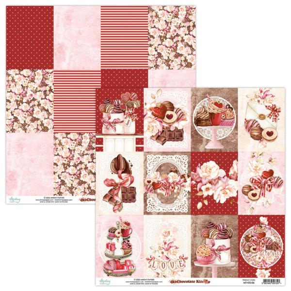 Mintay - Paperpad - Chocolate Kiss, 12x12" - 7