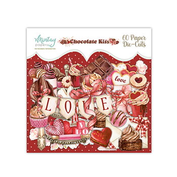 Mintay - Paper Die-Cuts -CHOCOLATE KISS, 60 delar