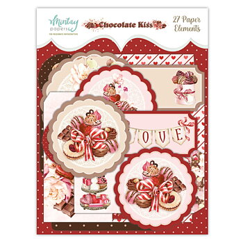 Mintay - Paper Die-Cuts -CHOCOLATE KISS, 27 PCS