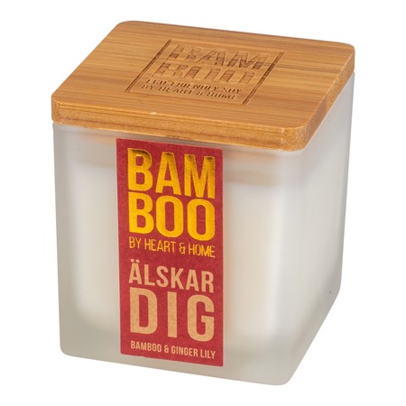 Bamboo Doftljus, Älskar Dig