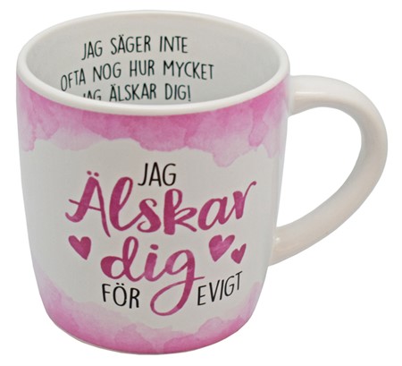 Mugg med Buskap, Älskar Dig